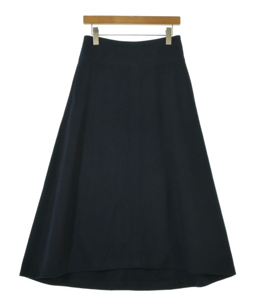 ebure(エブール)ロング・マキシ丈スカート 紺 サイズ:38(M位)/2200675132053