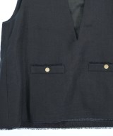 ebure（エブール）ベスト 黒 サイズ:38(M位) レディース/2200672146183