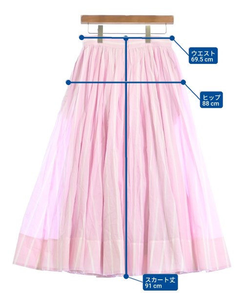 ebure（エブール）ロング・マキシ丈スカート ピンク サイズ:38(M位) レディース/2200676211252