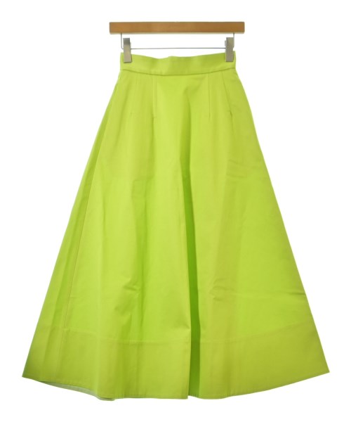 ebure(エブール)ロング・マキシ丈スカート 黄 サイズ:36(S位)/2200676774221