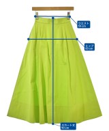 ebure（エブール）ロング・マキシ丈スカート 黄 サイズ:36(S位) レディース/2200676774221