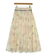 ebure（エブール）ロング・マキシ丈スカート 白 サイズ:36(S位) レディース/2200670112050