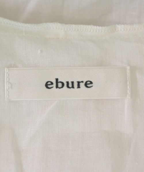 ebure（エブール）カジュアルシャツ 白 サイズ:F レディース/2200678087039