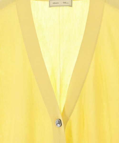 ebure（エブール）カーディガン 黄 サイズ:F レディース/2200674571105