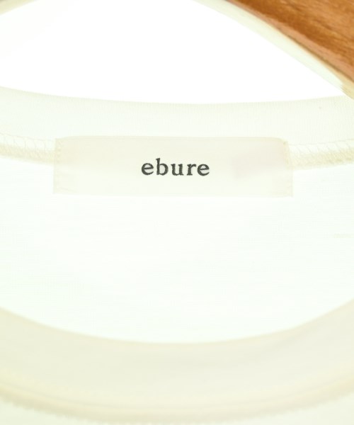 ebure（エブール）Tシャツ・カットソー 白 サイズ:38(M位) レディース/2200674714106