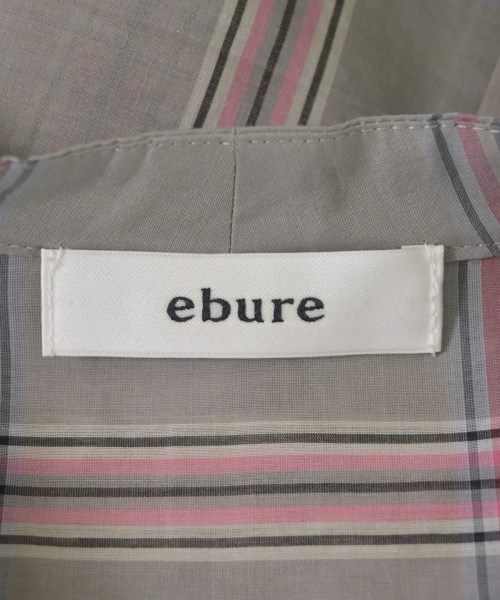 ebure（エブール）カジュアルシャツ グレー サイズ:38(M位) レディース/2200674714120