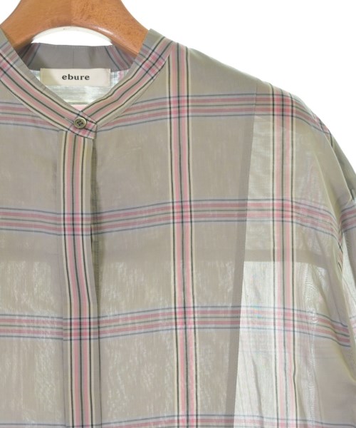 ebure（エブール）カジュアルシャツ グレー サイズ:38(M位) レディース/2200674714120