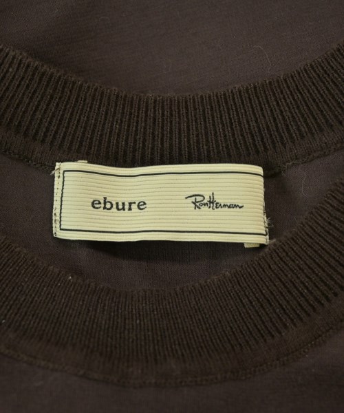 ebure（エブール）Tシャツ・カットソー 茶 サイズ:38(M位) レディース/2200674454033