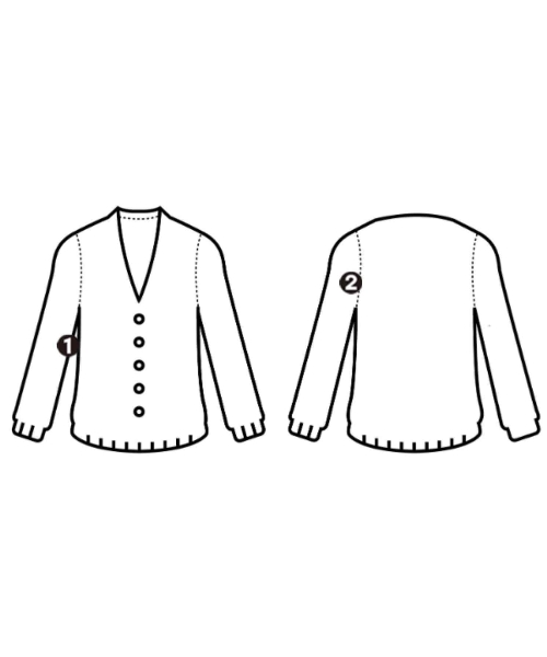 ebure（エブール）カーディガン ベージュ サイズ:38(M位) レディース/2200675462112