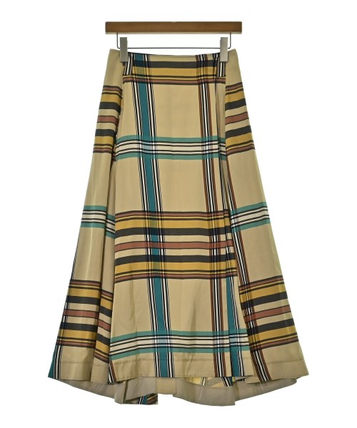 ebure(エブール)ロング・マキシ丈スカート ベージュ サイズ:36(S位)/2200676254204
