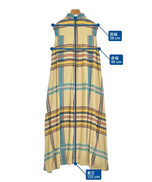 ebure（エブール）ワンピース ベージュ サイズ:38(M位) レディース/2200678792179