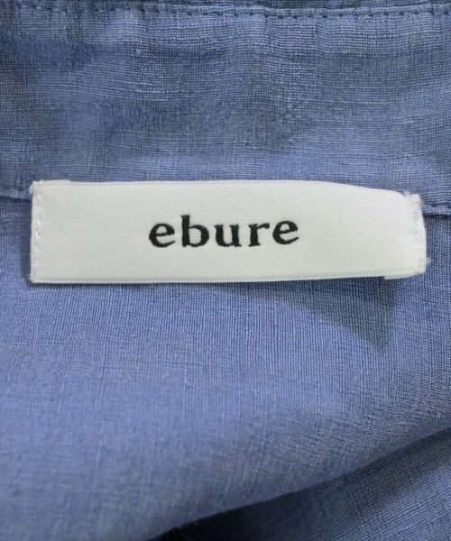 ebure（エブール）カジュアルシャツ 青 サイズ:36(S位) レディース/2200674469112