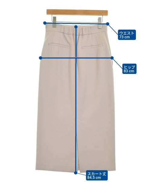 ebure（エブール）ロング・マキシ丈スカート ベージュ サイズ:40(M位) レディース/2200679856221