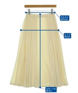 ebure（エブール）ロング・マキシ丈スカート 白 サイズ:36(S位) レディース/2200676624045