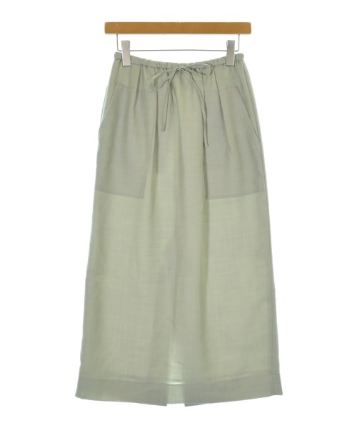 ebure(エブール)ロング・マキシ丈スカート 緑 サイズ:36(S位)/2200676624069