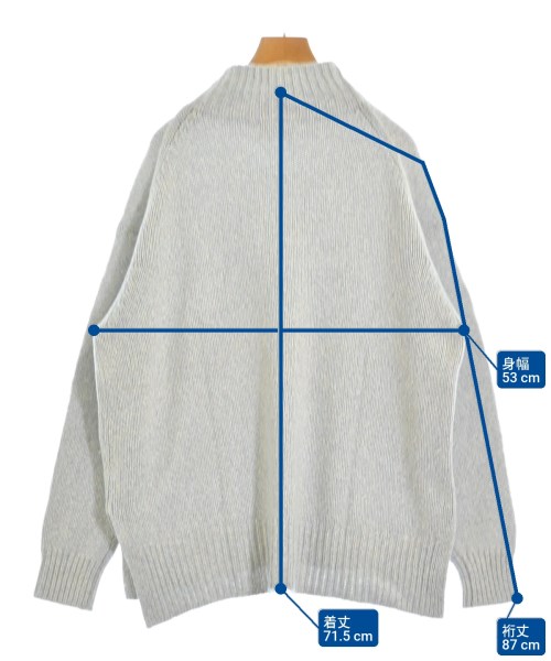 ebure（エブール）ニット・セーター 青 サイズ:F レディース/2200676297072