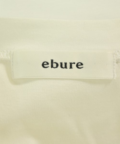 ebure（エブール）Tシャツ・カットソー 白 サイズ:F レディース/2200676400021