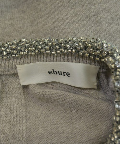 ebure（エブール）ニット・セーター グレー サイズ:38(M位) レディース/2200679338109