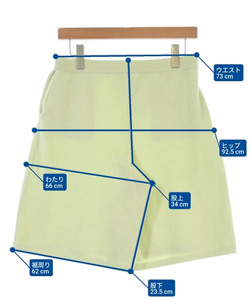ebure（エブール）ショートパンツ 緑 サイズ:F レディース/2200676514186