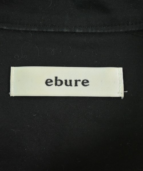 ebure（エブール）カジュアルシャツ 黒 サイズ:36(S位) レディース/2200681724228