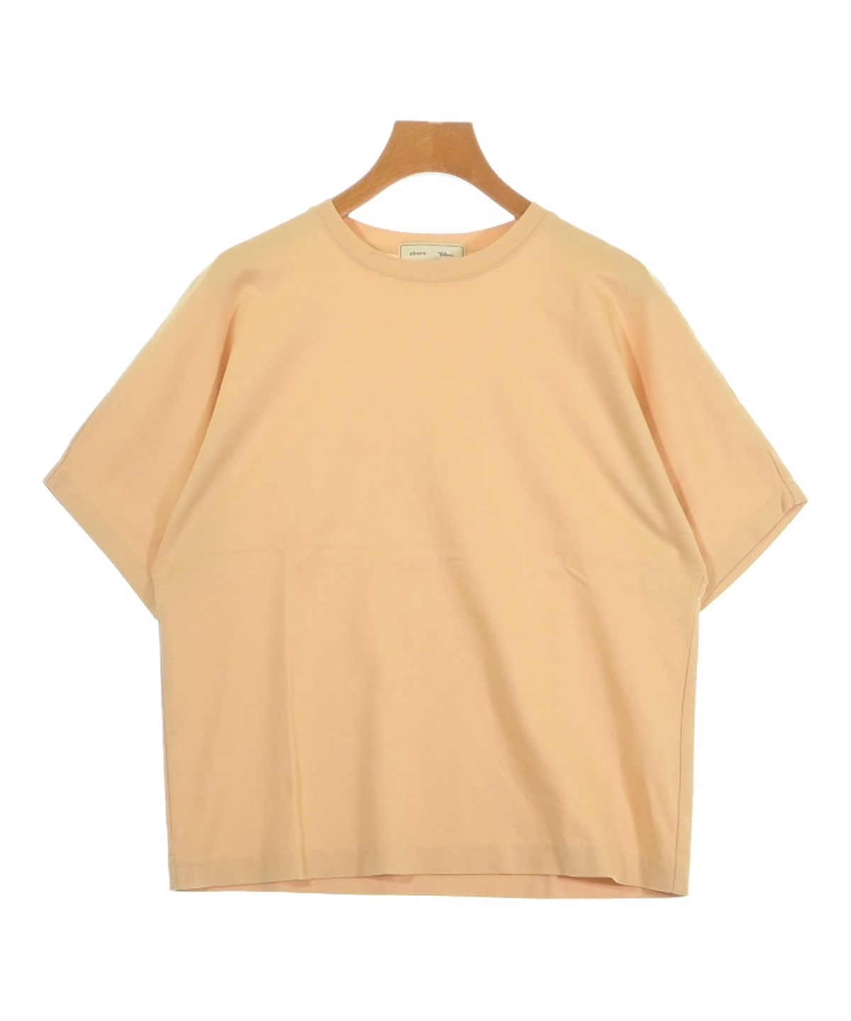 ebure Tシャツ 38 ミント M エブール 半袖 ミントブルー ebure（エブール）Tシャツ・カットソー ベージュ サイズ:38(M位