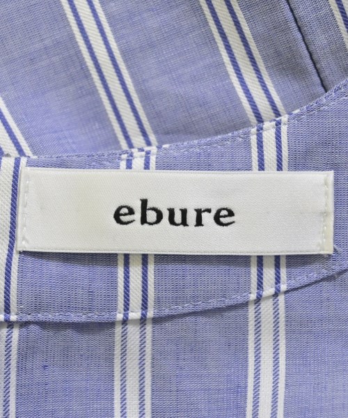 ebure（エブール）ブラウス 青 サイズ:38(M位) レディース/2200690287042