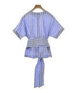 ebure（エブール）ブラウス 青 サイズ:38(M位) レディース/2200690287042