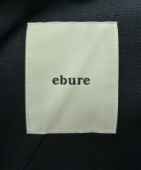 ebure（エブール）ノーカラージャケット 紺 サイズ:36(S位) レディース/2200693005032