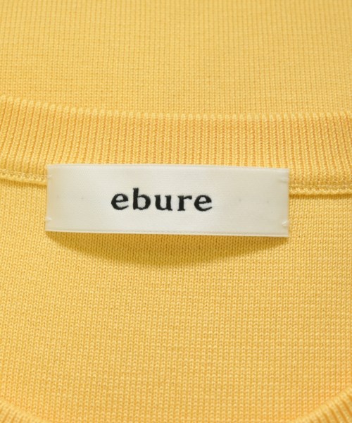 ebure（エブール）ベスト/ノースリーブ 黄 サイズ:F レディース/2200698908055