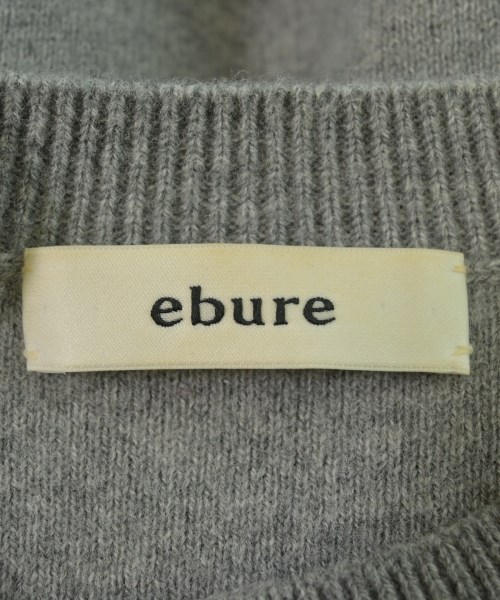 ebure（エブール）ニット・セーター グレー サイズ:-(M位) レディース/2200697124012