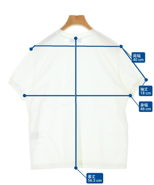 ebure（エブール）Tシャツ・カットソー 白 サイズ:38(M位) レディース/2200648234074