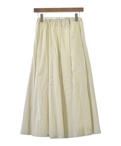 ebure(エブール)ロング・マキシ丈スカート 白 サイズ:36(S位)/2200651214124
