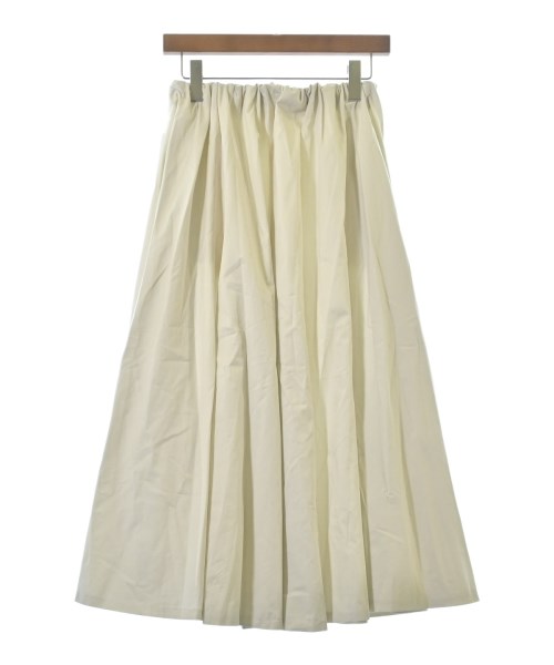 ebure（エブール）ロング・マキシ丈スカート 白 サイズ:36(S位) レディース/2200651214124