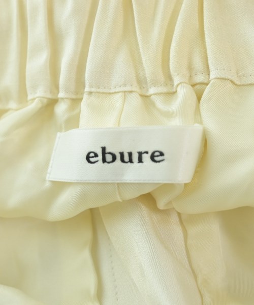 ebure（エブール）スラックス 白 サイズ:36(S位) レディース/2200656465064