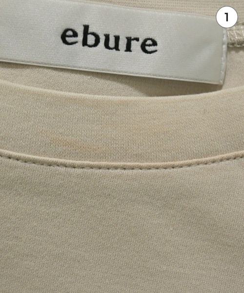 ebure（エブール）Tシャツ・カットソー ベージュ サイズ:F レディース/2200658182051