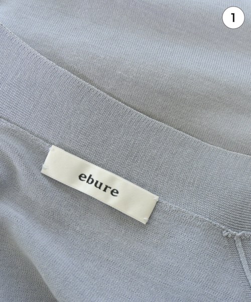 ebure（エブール）カーディガン グレー サイズ:F レディース/2200654956144