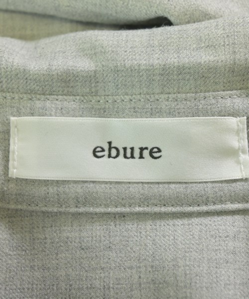 ebure（エブール）シャツワンピース グレー サイズ:36(S位) レディース/2200657713171