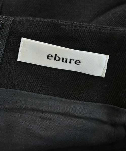 ebure（エブール）ロング・マキシ丈スカート 黒 サイズ:36(S位) レディース/2200660034027