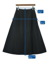 ebure（エブール）ロング・マキシ丈スカート 黒 サイズ:36(S位) レディース/2200660034027