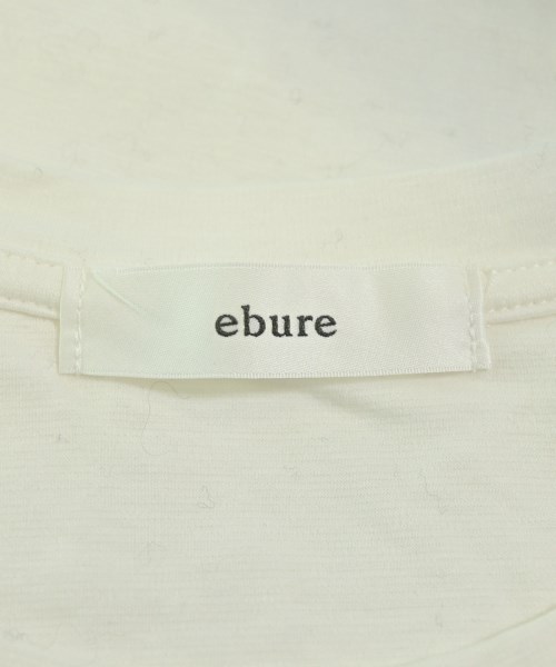 ebure（エブール）Tシャツ・カットソー 白 サイズ:38(M位) レディース/2200657776183