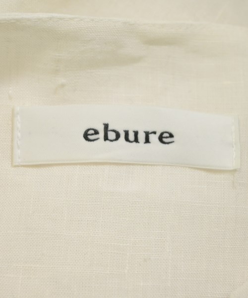 ebure（エブール）カジュアルシャツ 白 サイズ:38(M位) レディース/2200661064047