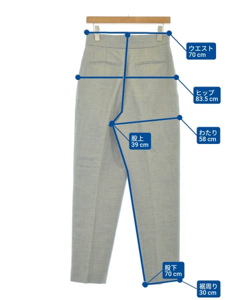 ebure（エブール）スラックス グレー サイズ:38(M位) レディース/2200662059080