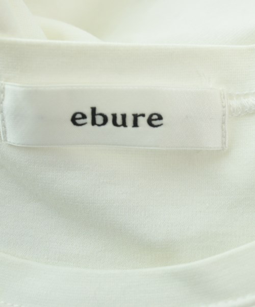 ebure（エブール）Tシャツ・カットソー 白 サイズ:38(M位) レディース/2200662345114