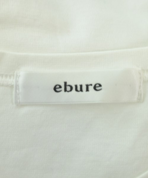 ebure（エブール）Tシャツ・カットソー 白 サイズ:38(M位) レディース/2200662345138