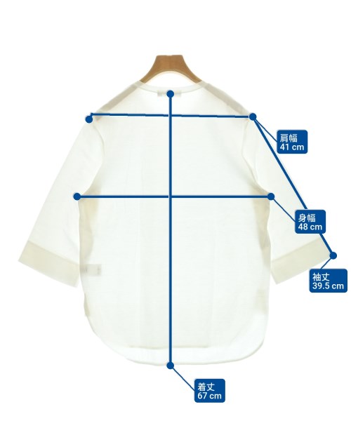 ebure（エブール）Tシャツ・カットソー 白 サイズ:38(M位) レディース/2200662345138