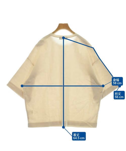 ebure（エブール）Tシャツ・カットソー ベージュ サイズ:38(M位) レディース/2200662345145