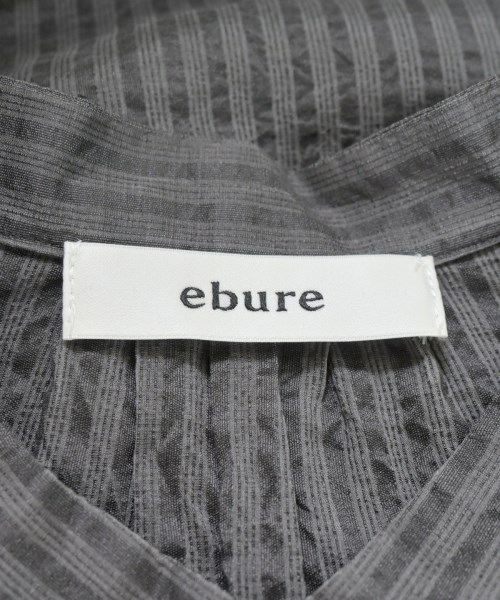 ebure（エブール）カジュアルシャツ グレー サイズ:36(S位) レディース/2200710404015