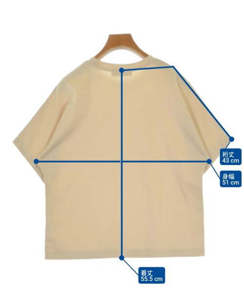ebure（エブール）Tシャツ・カットソー ベージュ サイズ:38(M位) レディース/2200715503010