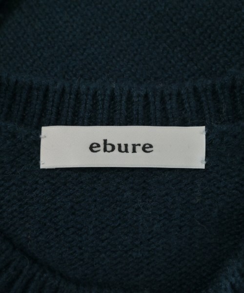 ebure（エブール）ニット・セーター 紺 サイズ:F レディース/2200712504072