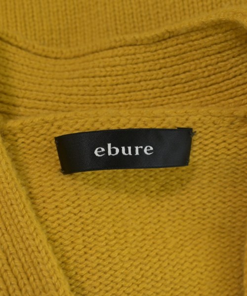 ebure（エブール）カーディガン 黄 サイズ:F レディース/2200712504089